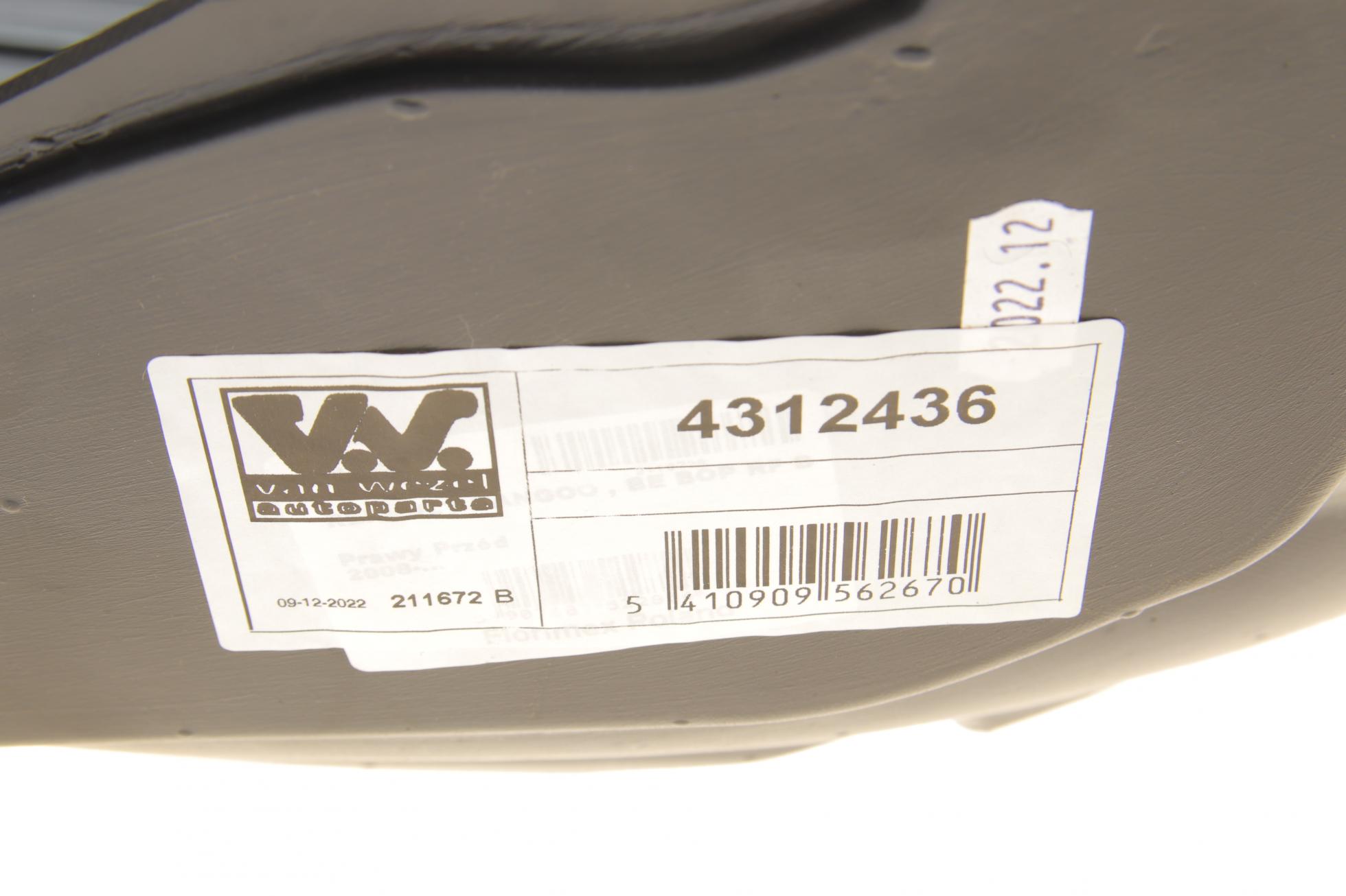 4312436 VAN WEZEL